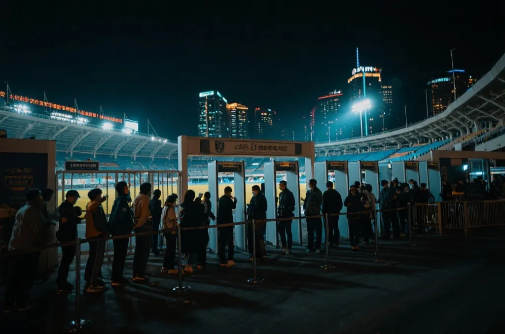 安静的电子票查看界面和旅行证件摆放在桌面上